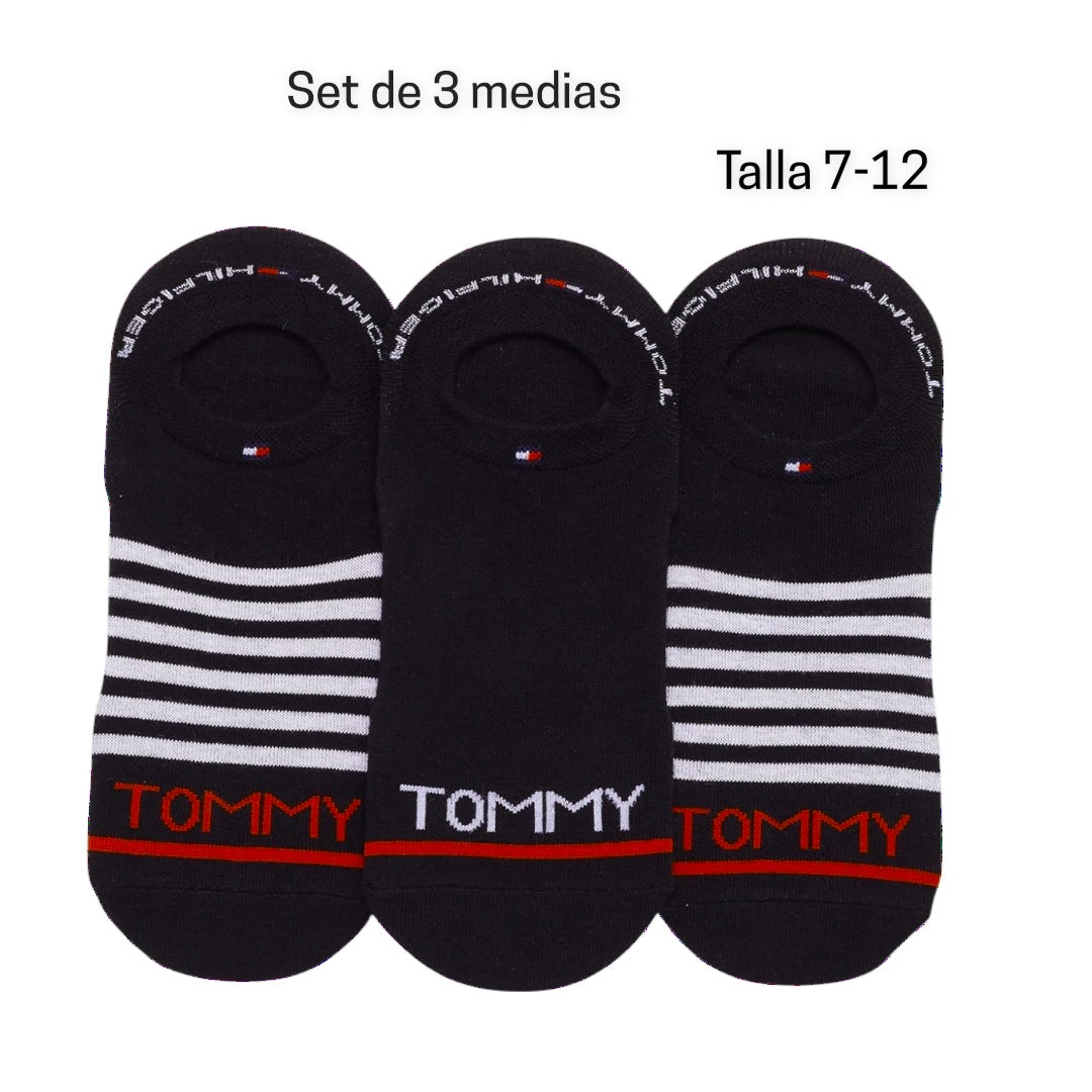 Set x3 medias Tommy Hilfiger