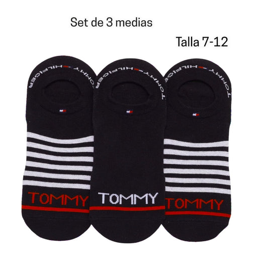 Set x3 medias Tommy Hilfiger