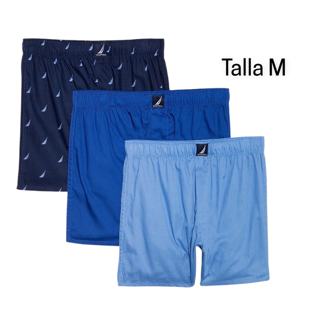 Set x3 de boxer Nautica