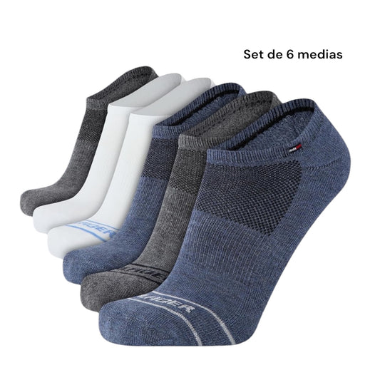 Set de medias x6 Tommy Hilfiger
