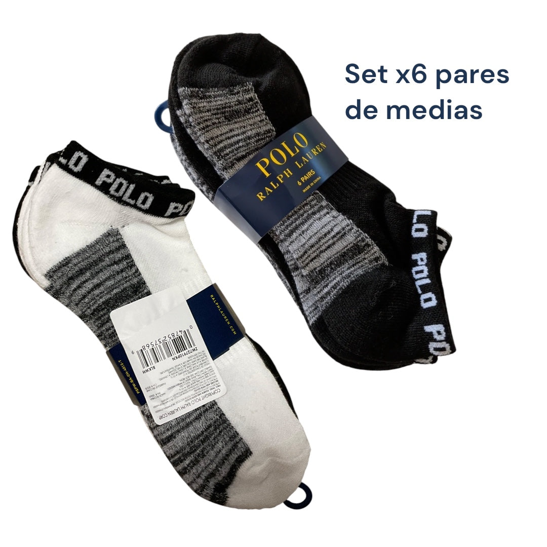 Set x6 medias Polo Ralph Lauren